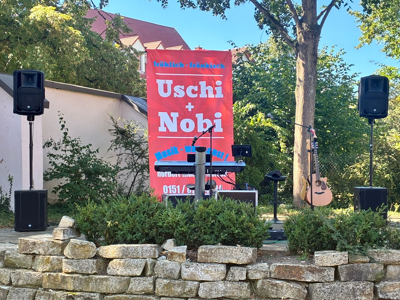 Bühnen Aufbau Beispiel